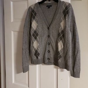 Lands End Argyle Sweater